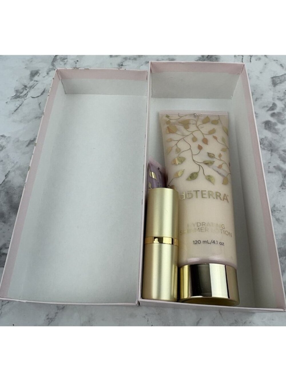*New Doterra Glamour Set Hydrating Shimmer Lotion Tinted Lip Gloss Lipstick - Picture 3 of 8